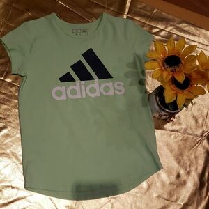 Adidas Kids Green T-Shirt